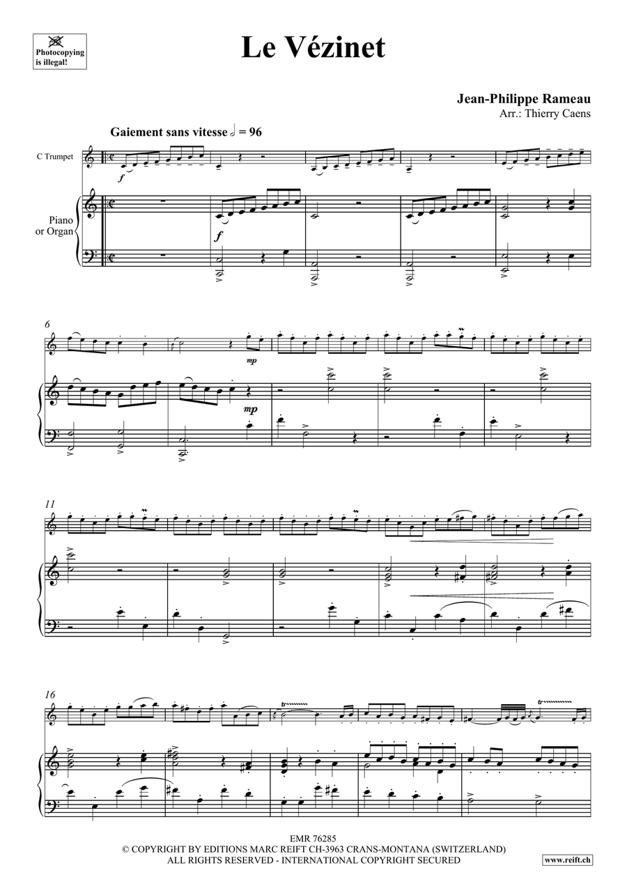 Le Vézinet Le Vézinet Trumpet Solo scores gallery preview page 4