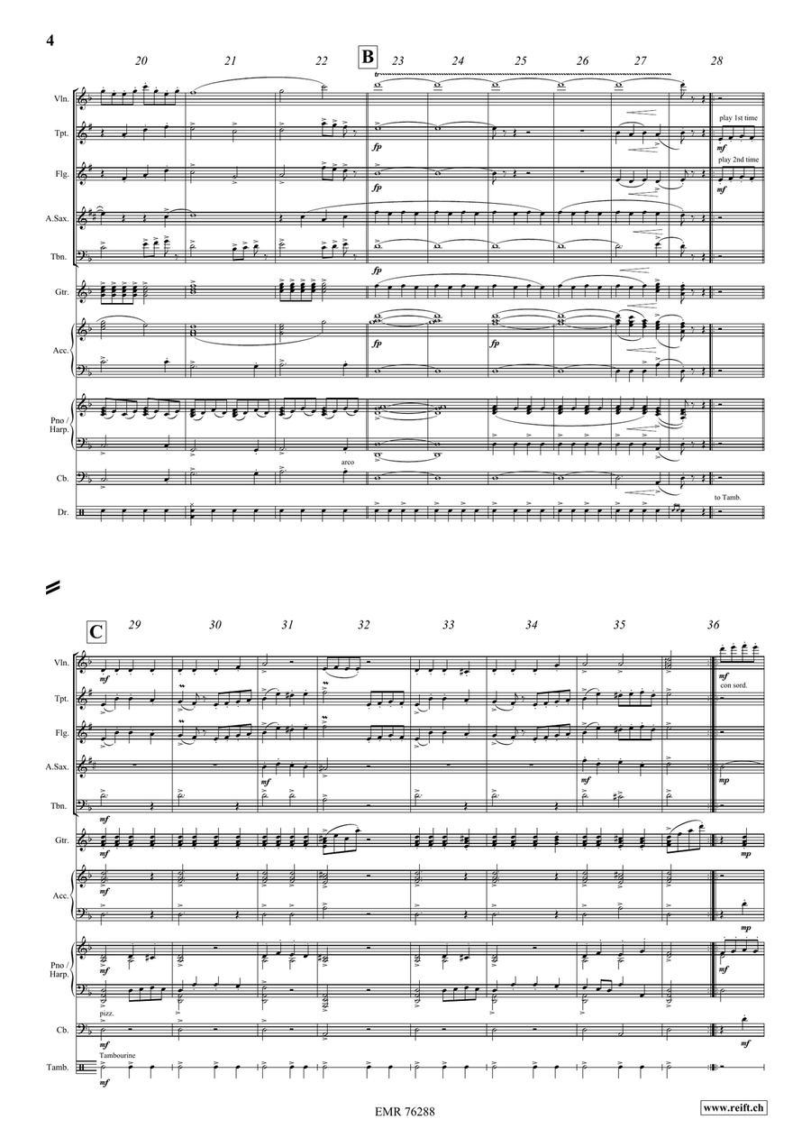 Le Tambourin Le Tambourin Score scores gallery preview page 4