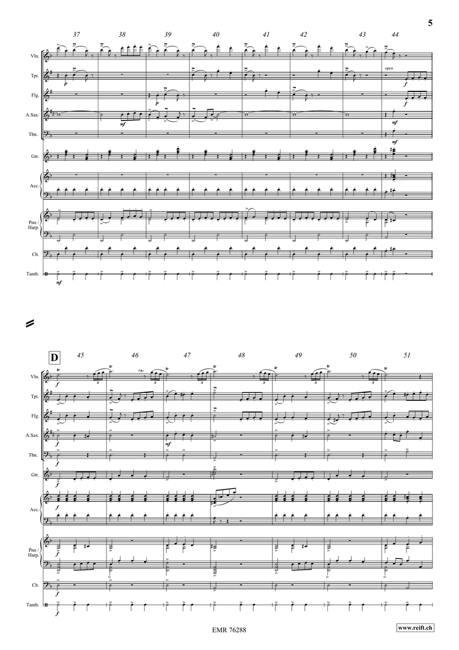 Le Tambourin Le Tambourin Score scores gallery preview page 5