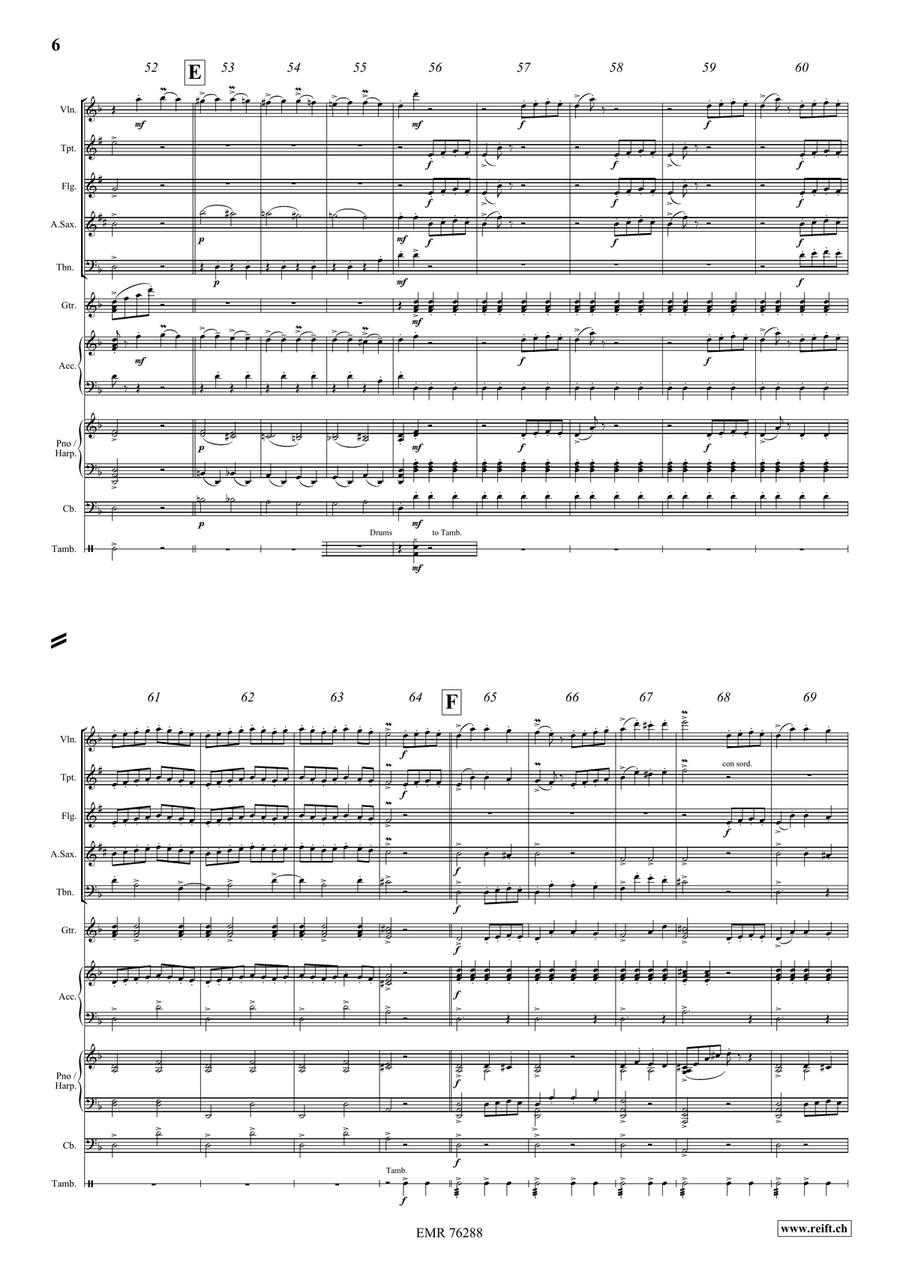 Le Tambourin Le Tambourin Score scores gallery preview page 6