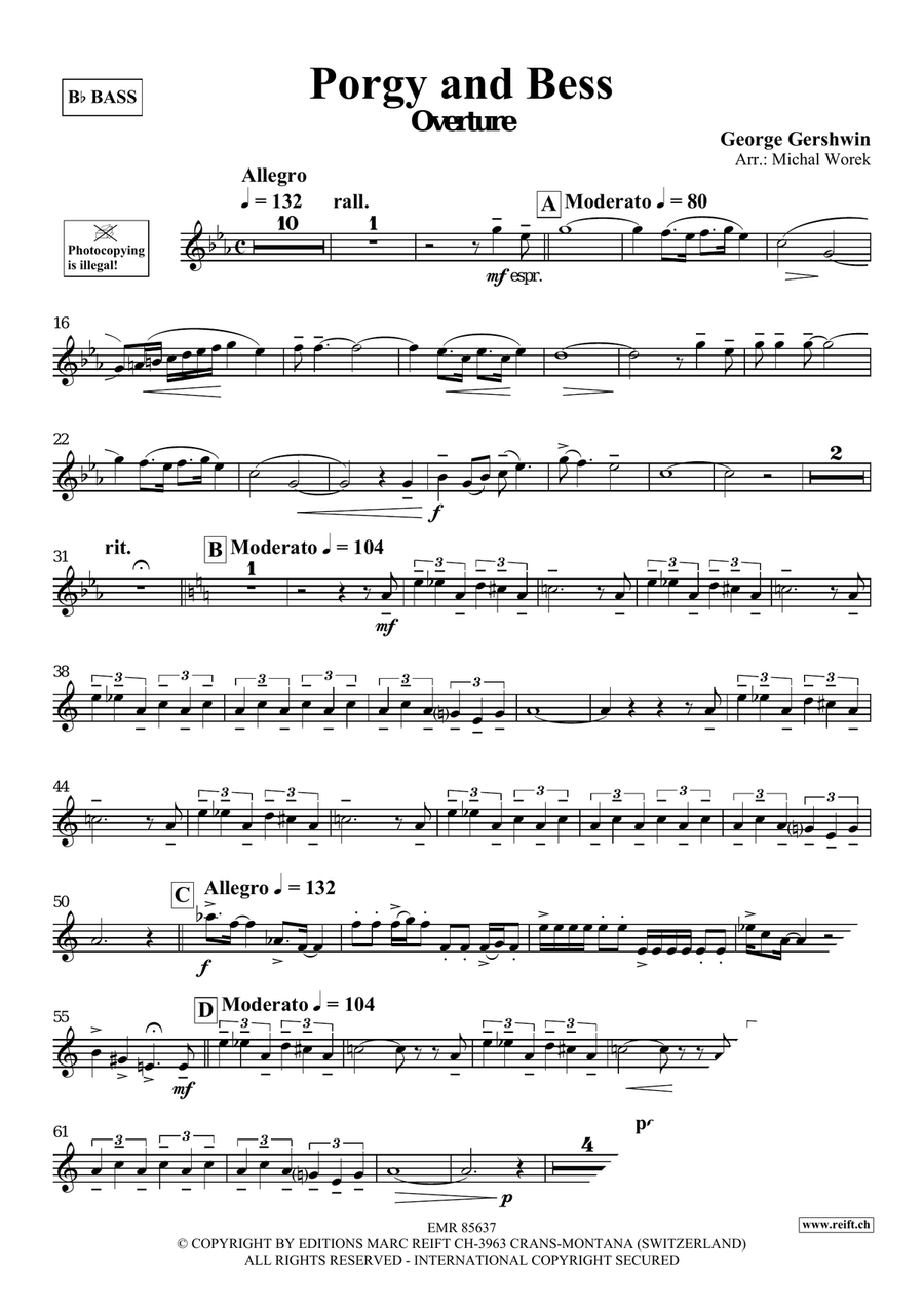 Porgy and Bess Porgy and Bess Voice Solo scores gallery preview page 3