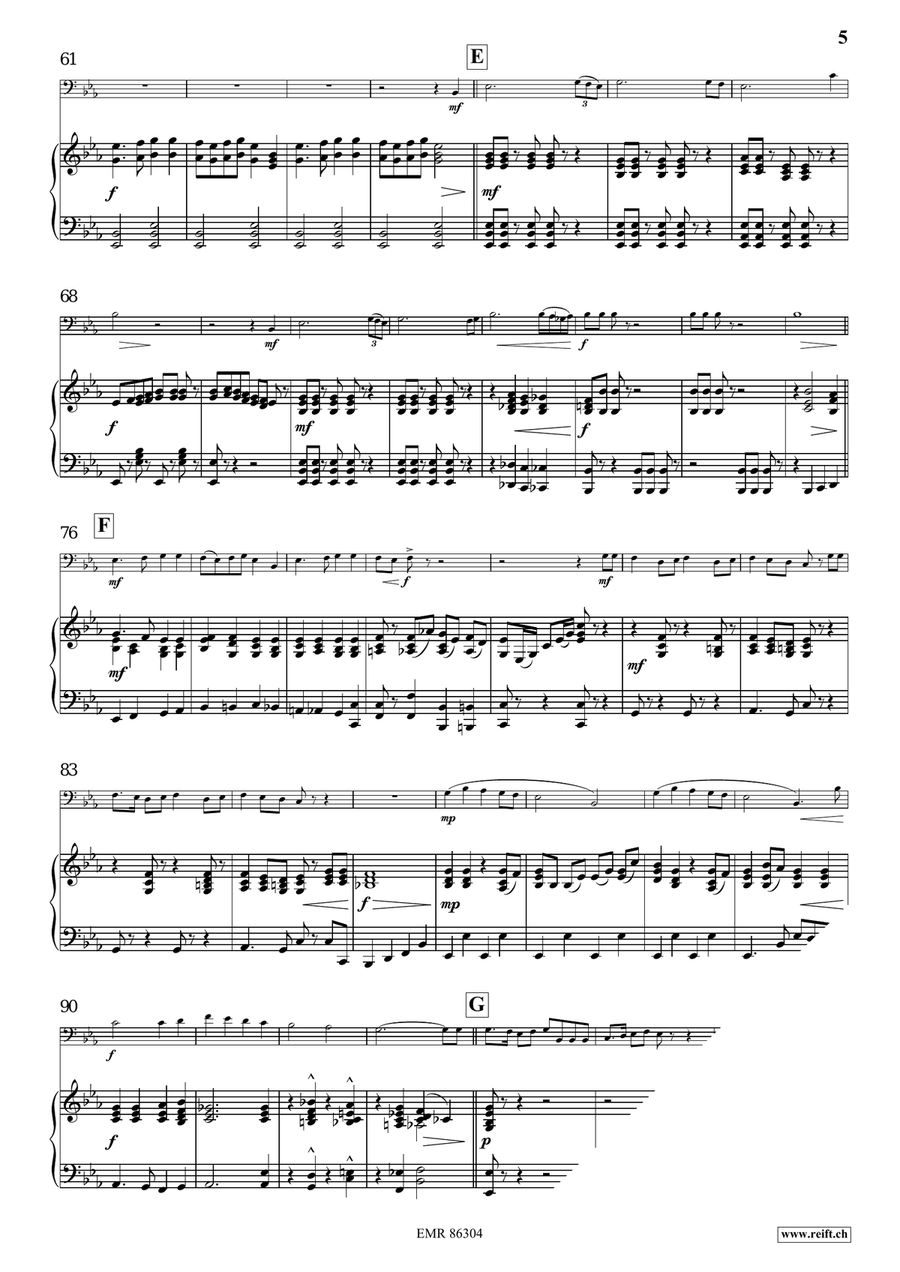 Pop Folk Suite Pop Folk Suite Piano Accompaniment scores gallery preview page 7