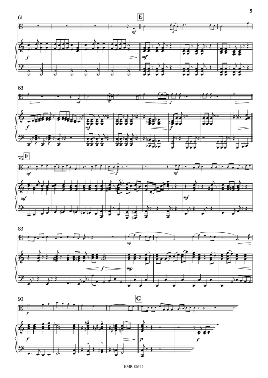 Pop Folk Suite Pop Folk Suite Piano Accompaniment scores gallery preview page 7