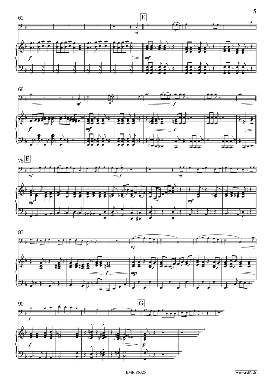 Pop Folk Suite Pop Folk Suite Piano Accompaniment scores gallery preview page 7