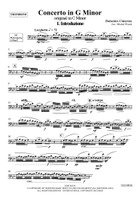 Concerto in G Minor Organ scores gallery preview page 3