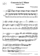 Concerto in G Minor Organ scores gallery preview page 4