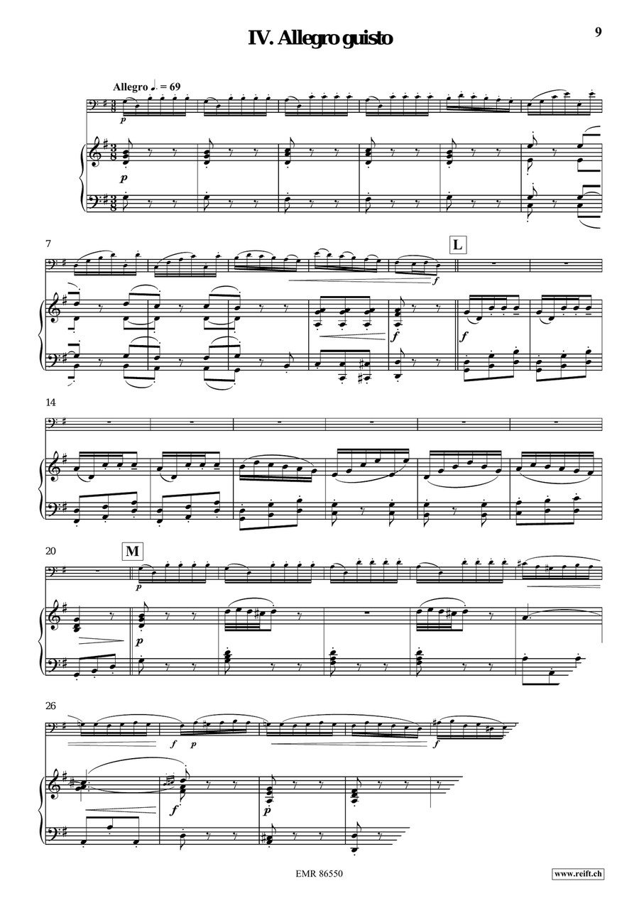 Concerto in G Minor Concerto in G Minor Organ scores gallery preview page 7