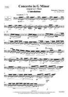 Concerto in G Minor Tuba scores gallery preview page 3