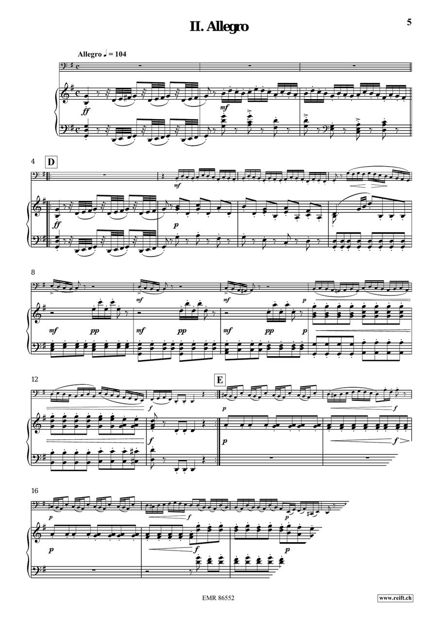 Concerto in G Minor Concerto in G Minor Tuba scores gallery preview page 5