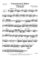 Concerto in G Minor Piccolo scores gallery preview page 3