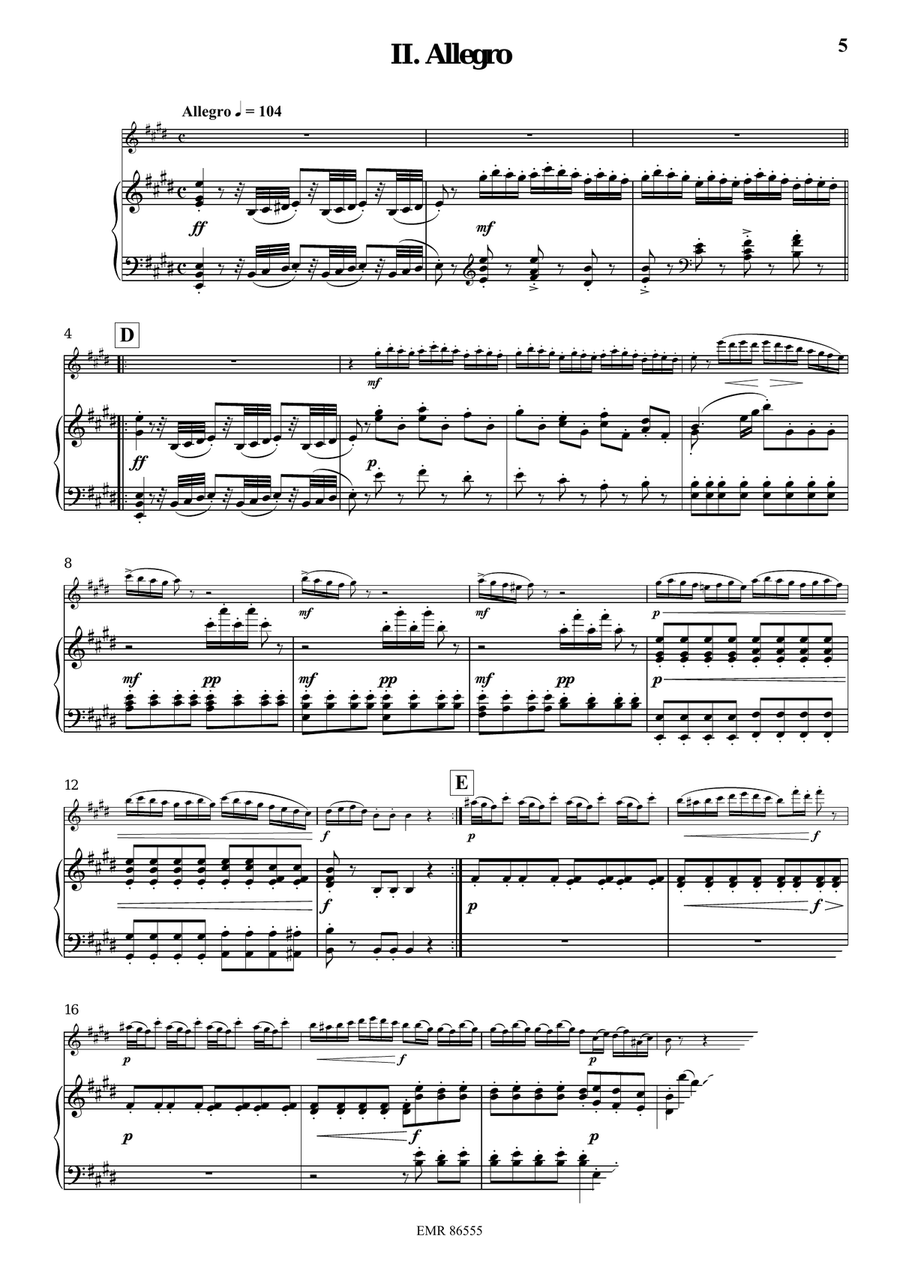 Concerto in G Minor Concerto in G Minor Flute Solo scores gallery preview page 5