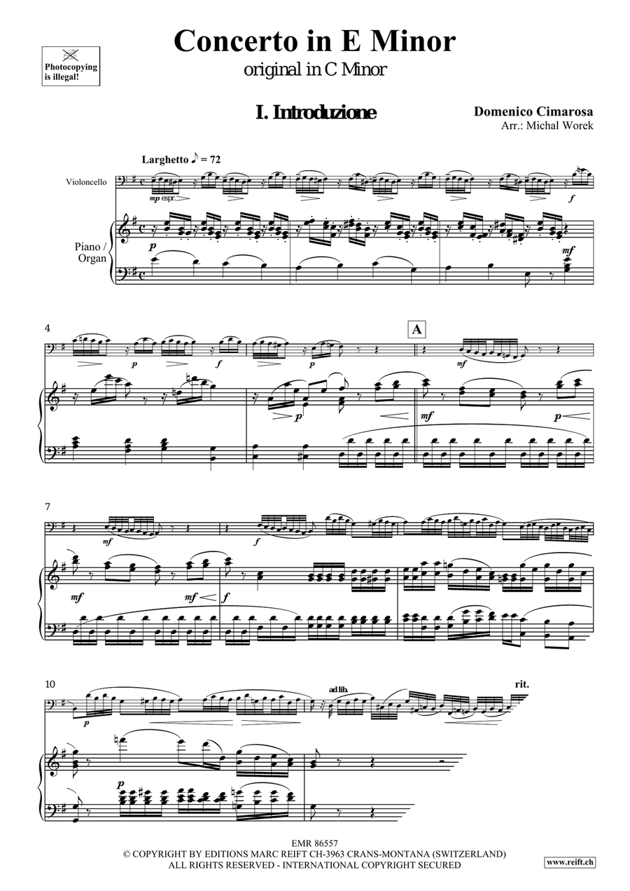 Concerto in G Minor Concerto in G Minor Organ scores gallery preview page 4