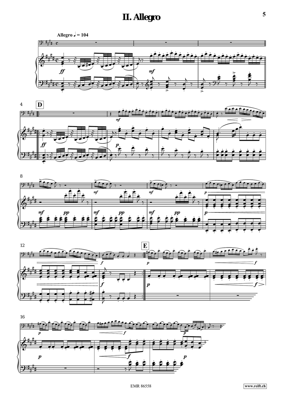 Concerto in G Minor Concerto in G Minor Double Bass scores gallery preview page 5