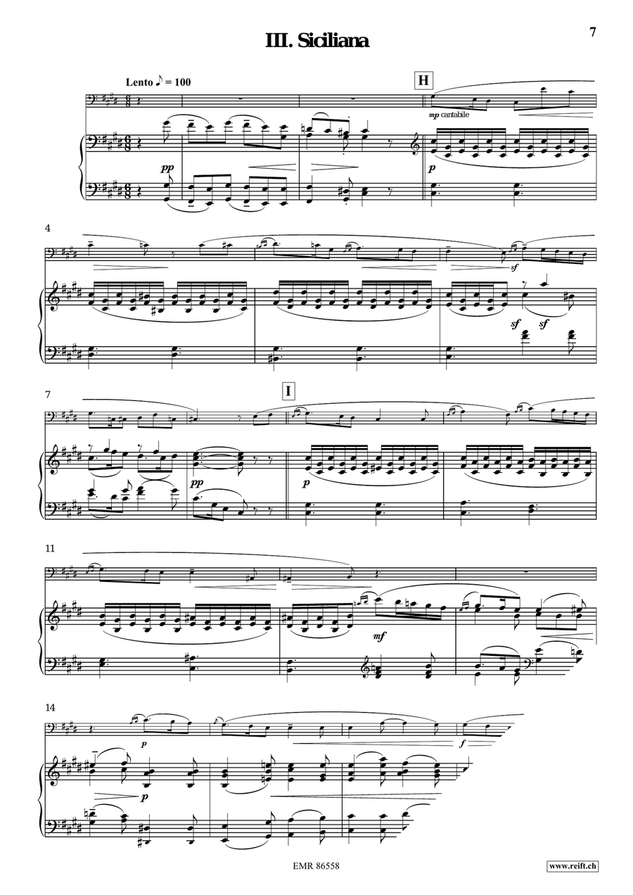 Concerto in G Minor Concerto in G Minor Double Bass scores gallery preview page 6