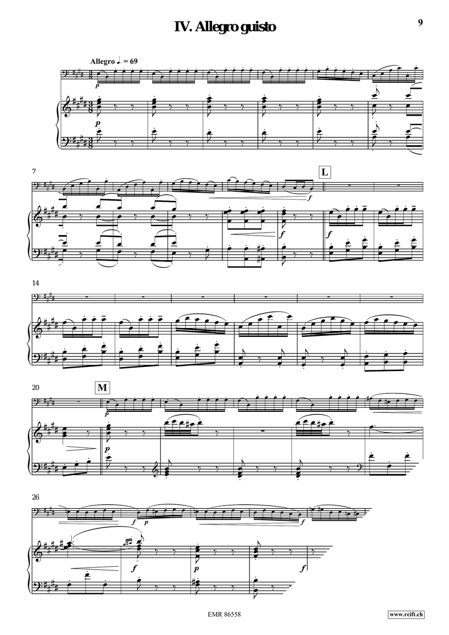 Concerto in G Minor Concerto in G Minor Double Bass scores gallery preview page 7