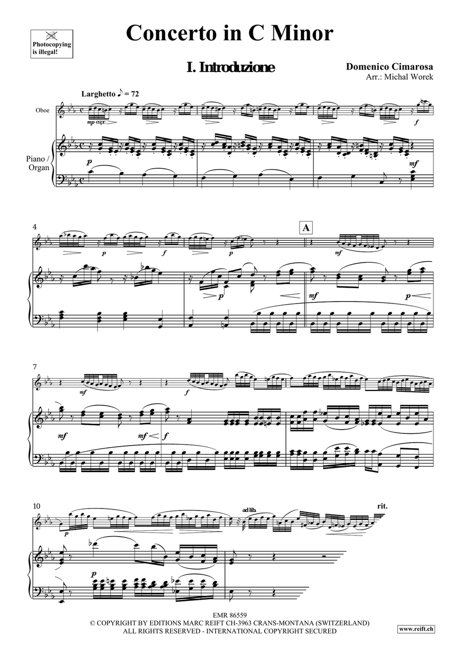 Concerto in G Minor Concerto in G Minor Organ scores gallery preview page 4