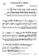 Concerto in G Minor Bass Clarinet scores gallery preview page 4