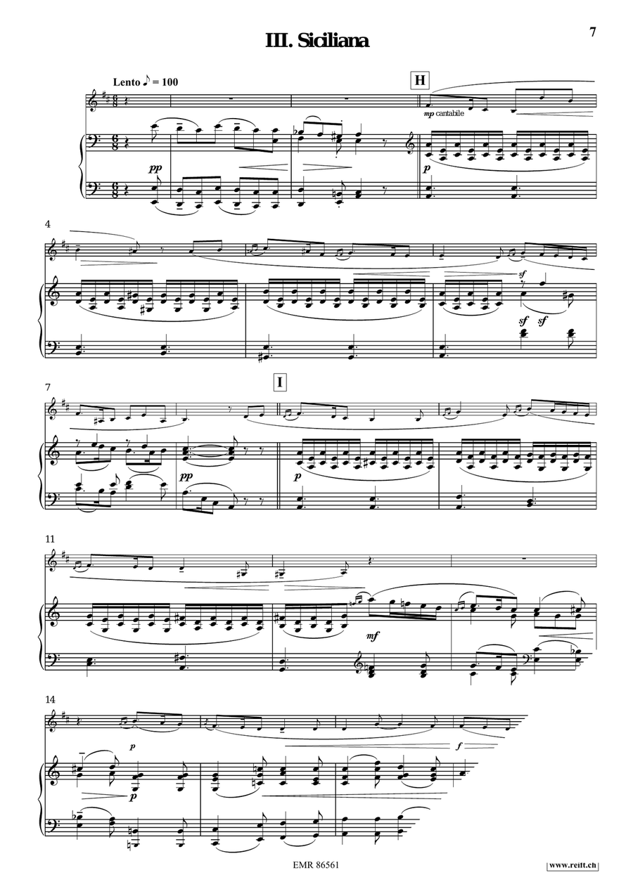 Concerto in G Minor Concerto in G Minor Bass Clarinet scores gallery preview page 6