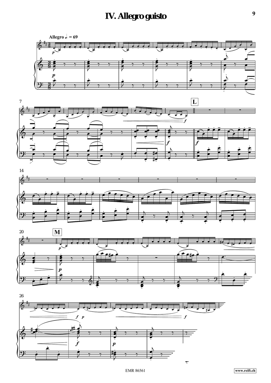 Concerto in G Minor Concerto in G Minor Bass Clarinet scores gallery preview page 7