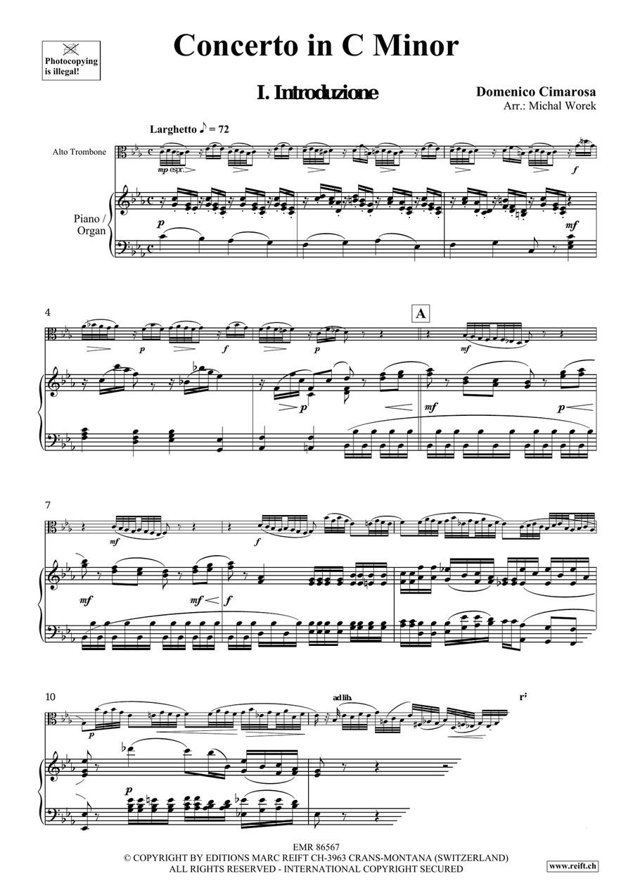 Concerto in G Minor Concerto in G Minor Organ scores gallery preview page 4