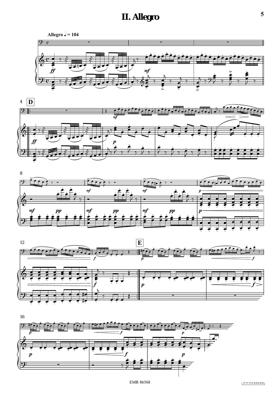 Concerto in G Minor Concerto in G Minor Trombone scores gallery preview page 5