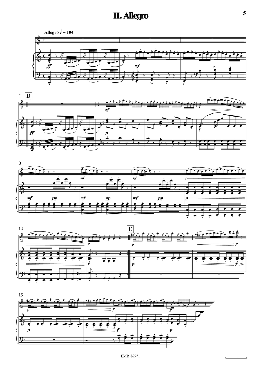 Concerto in G Minor Concerto in G Minor Violin Solo scores gallery preview page 5