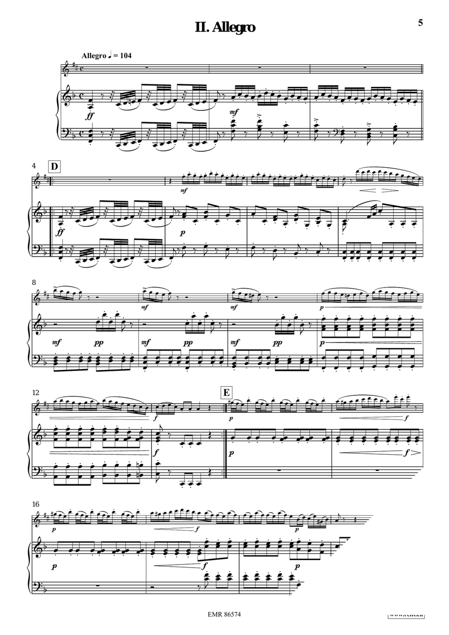 Concerto in G Minor Concerto in G Minor Alto Saxophone scores gallery preview page 5