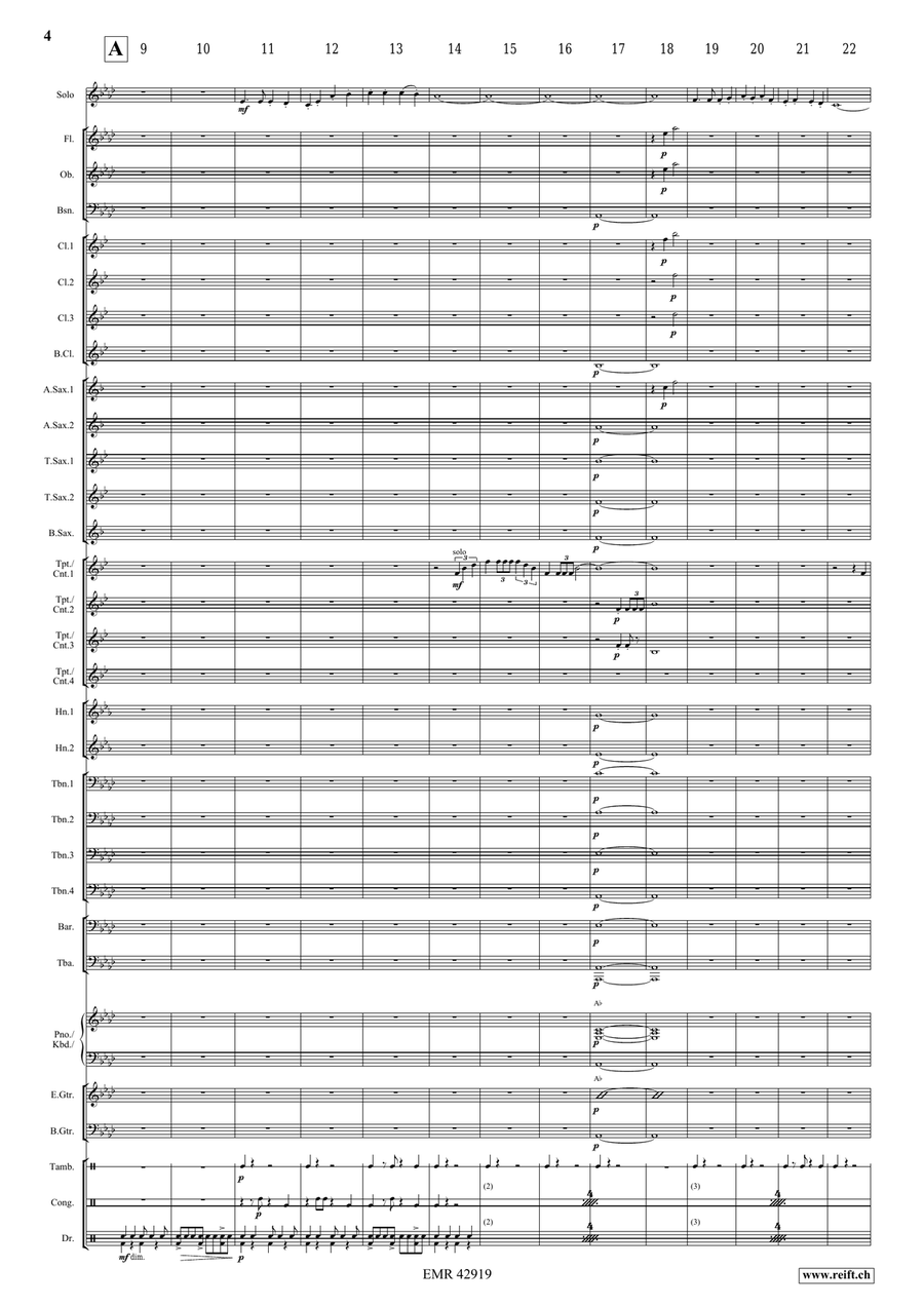 Victory Hymn Of The Republic Bassoon scores gallery preview page 4