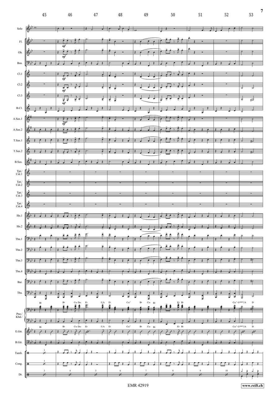 Victory Hymn Of The Republic Bassoon scores gallery preview page 7