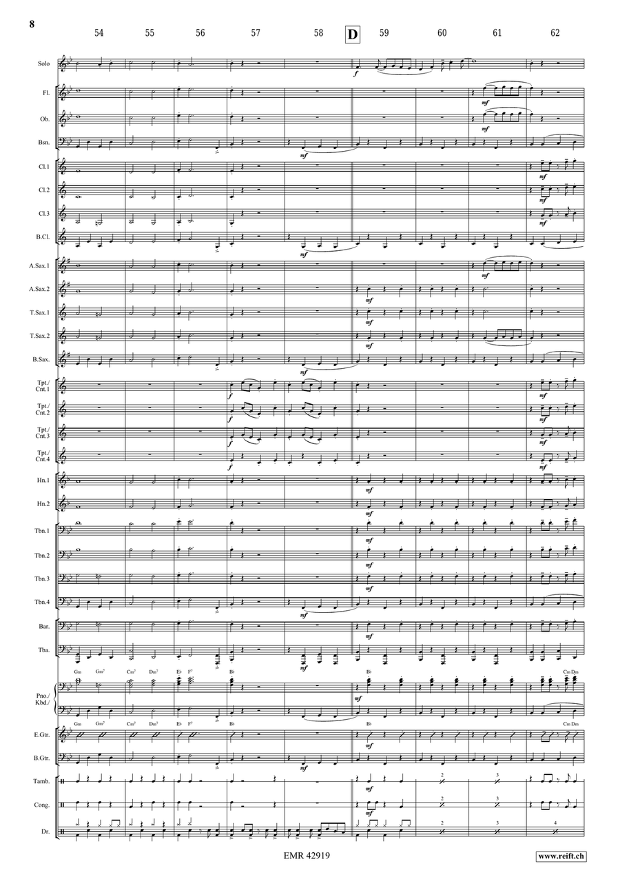 Victory Hymn Of The Republic Bassoon scores gallery preview page 8