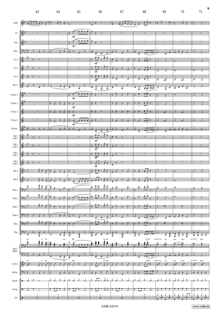 Victory Hymn Of The Republic Bassoon scores gallery preview page 9