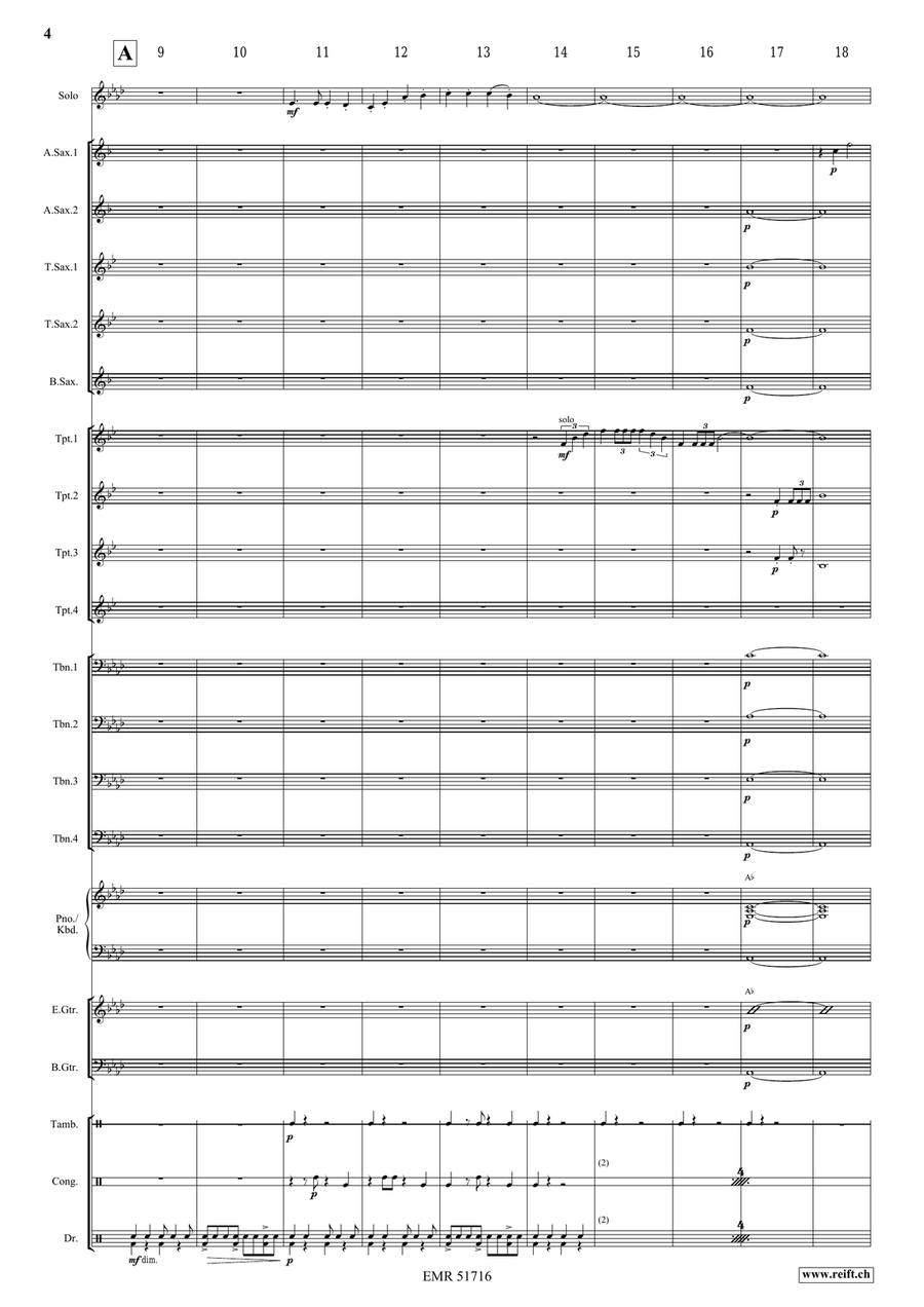 Victory Hymn Of The Republic Bassoon scores gallery preview page 5