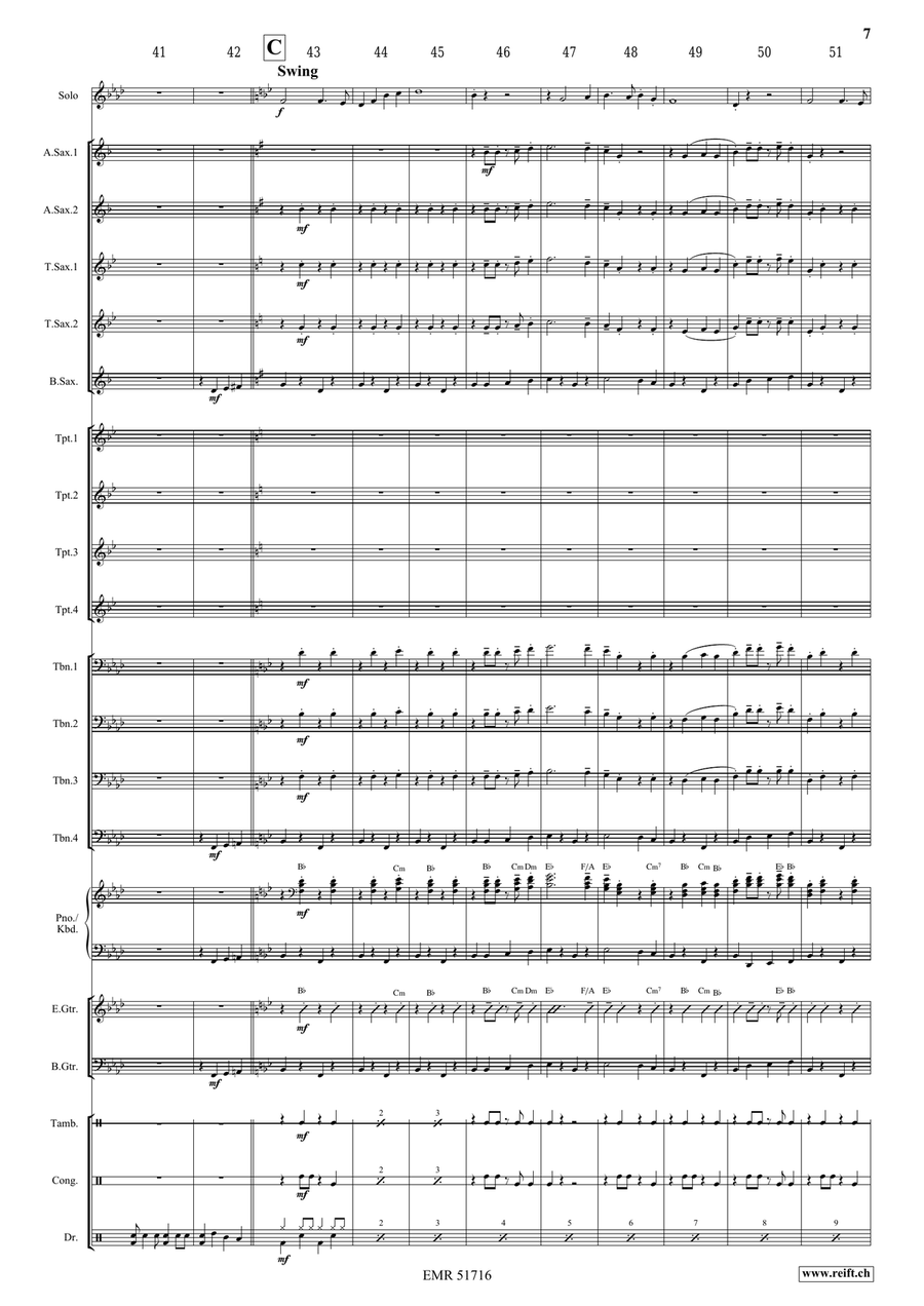 Victory Hymn Of The Republic Bassoon scores gallery preview page 8