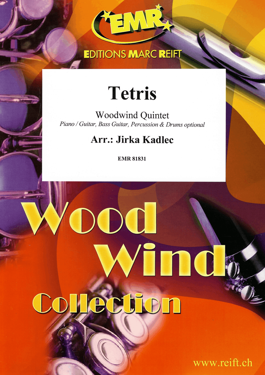 Tetris Tetris Woodwind Quintet scores gallery preview page 1