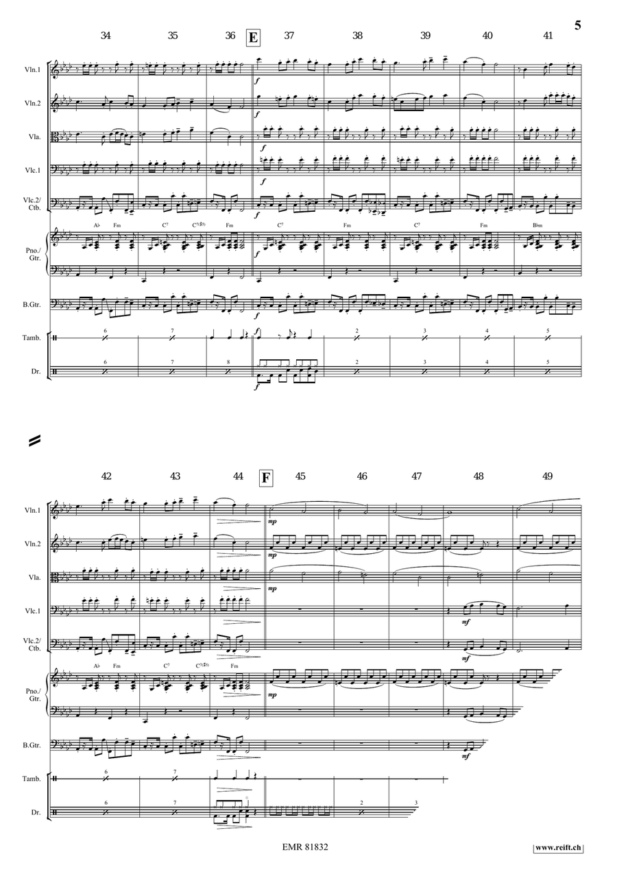Tetris Tetris String Orchestra scores gallery preview page 5