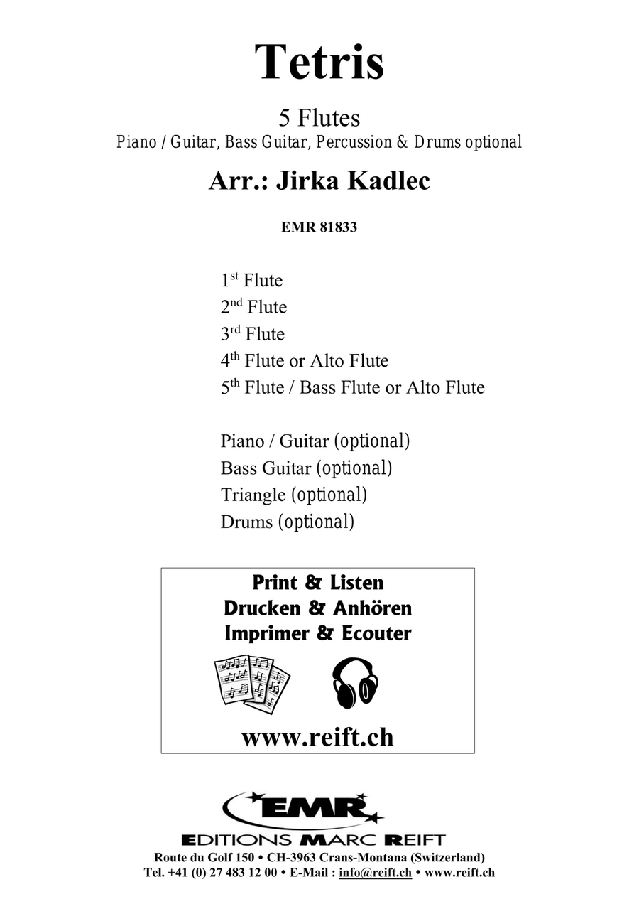 Tetris Tetris Flute scores gallery preview page 2