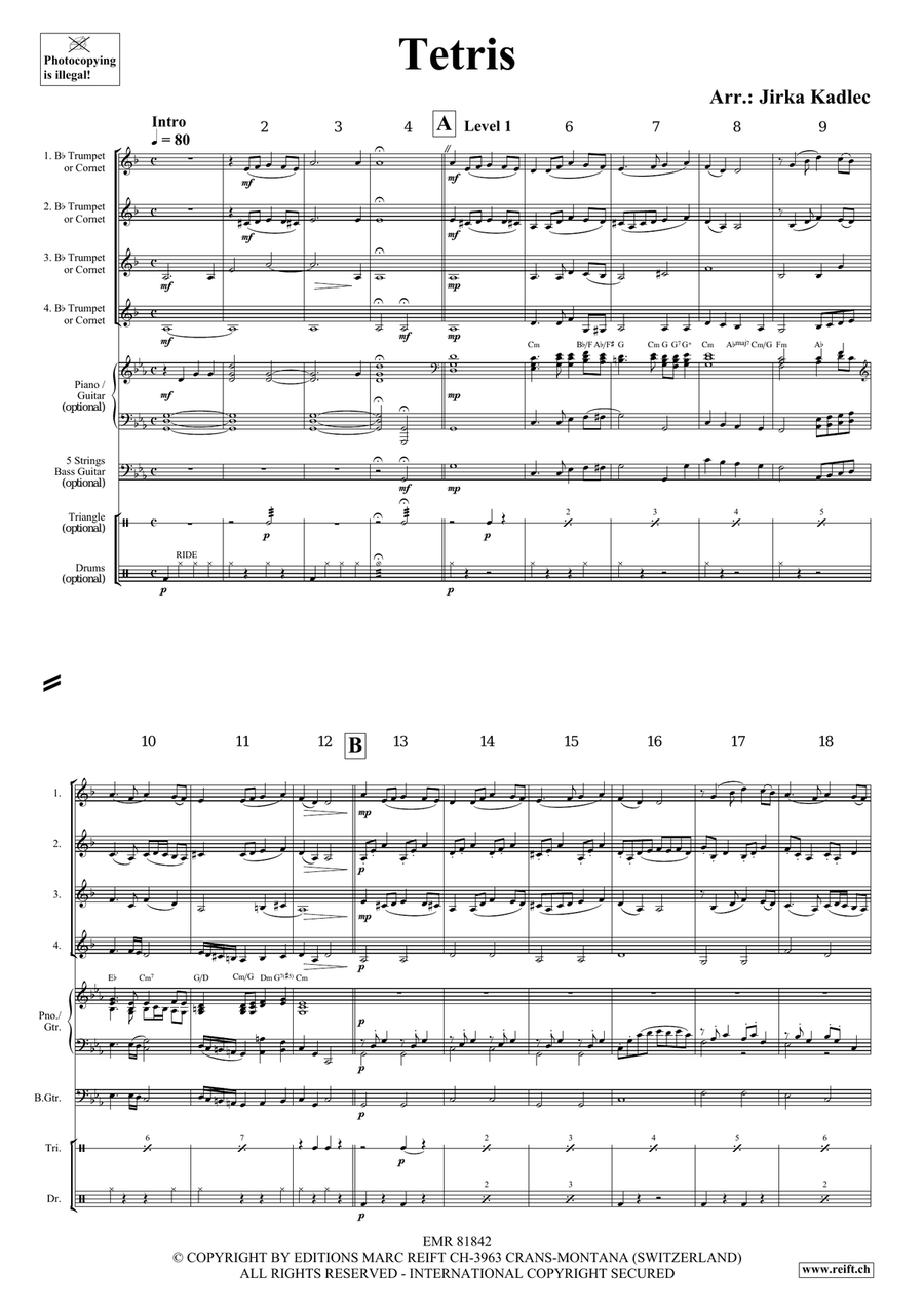 Tetris Tetris Cornet scores gallery preview page 3