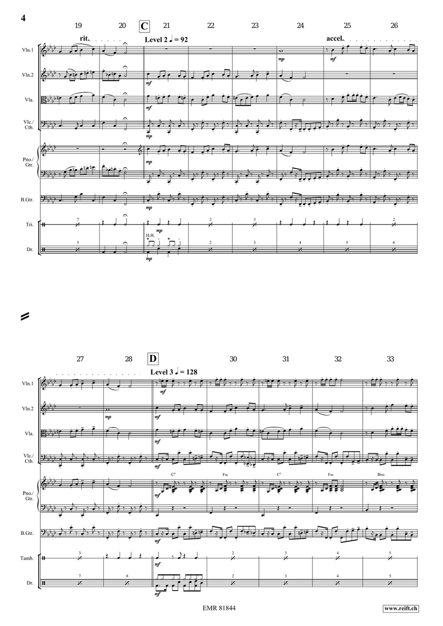 Tetris Tetris String Quartet scores gallery preview page 4