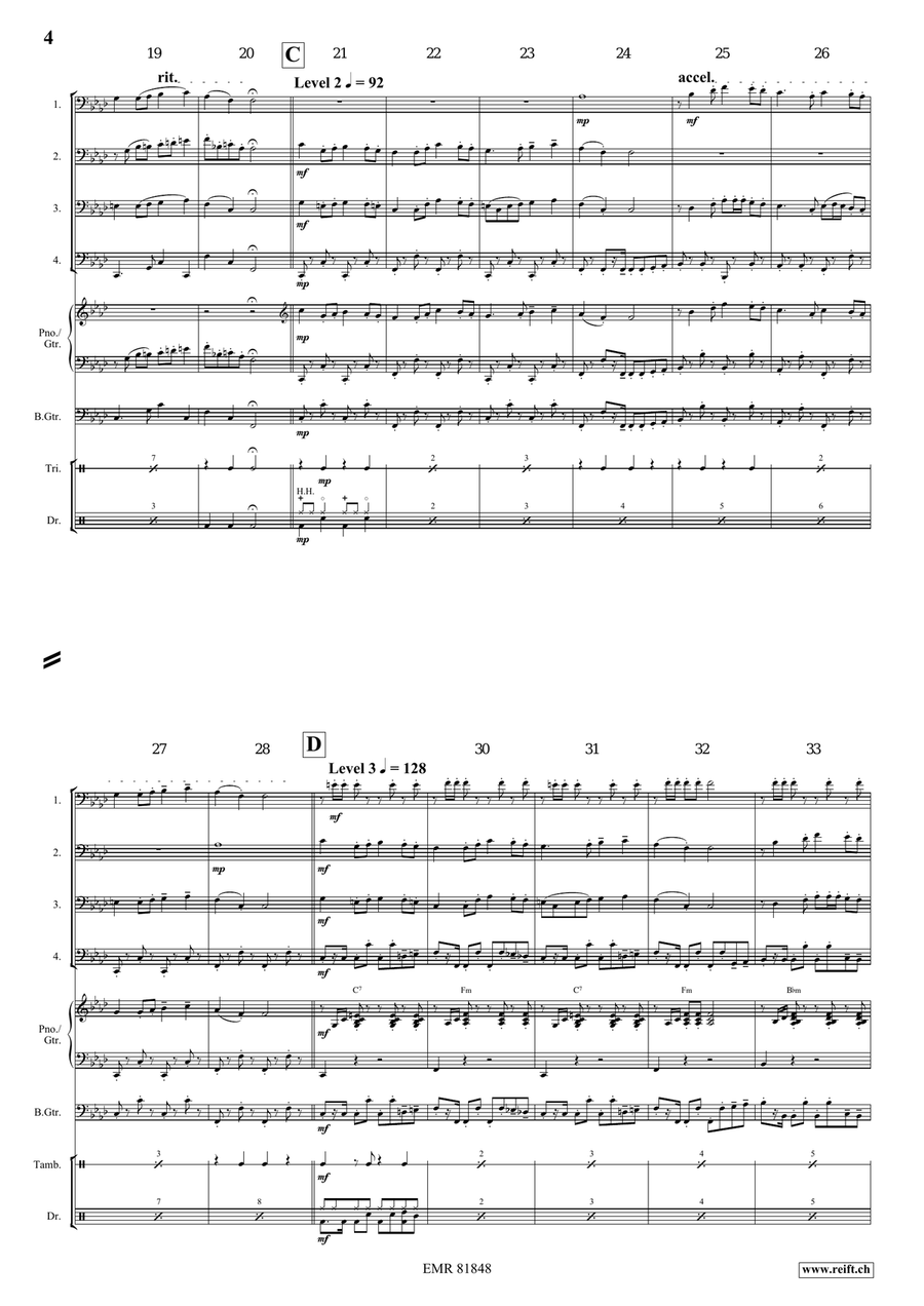 Tetris Tetris Bassoon Quartet scores gallery preview page 4