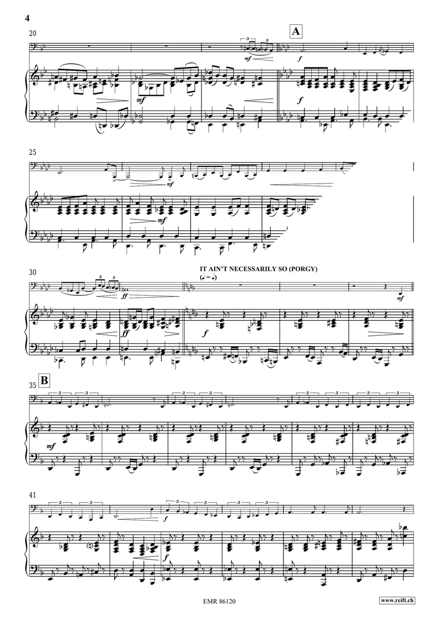 Gershwin Medley Gershwin Medley Tuba scores gallery preview page 6
