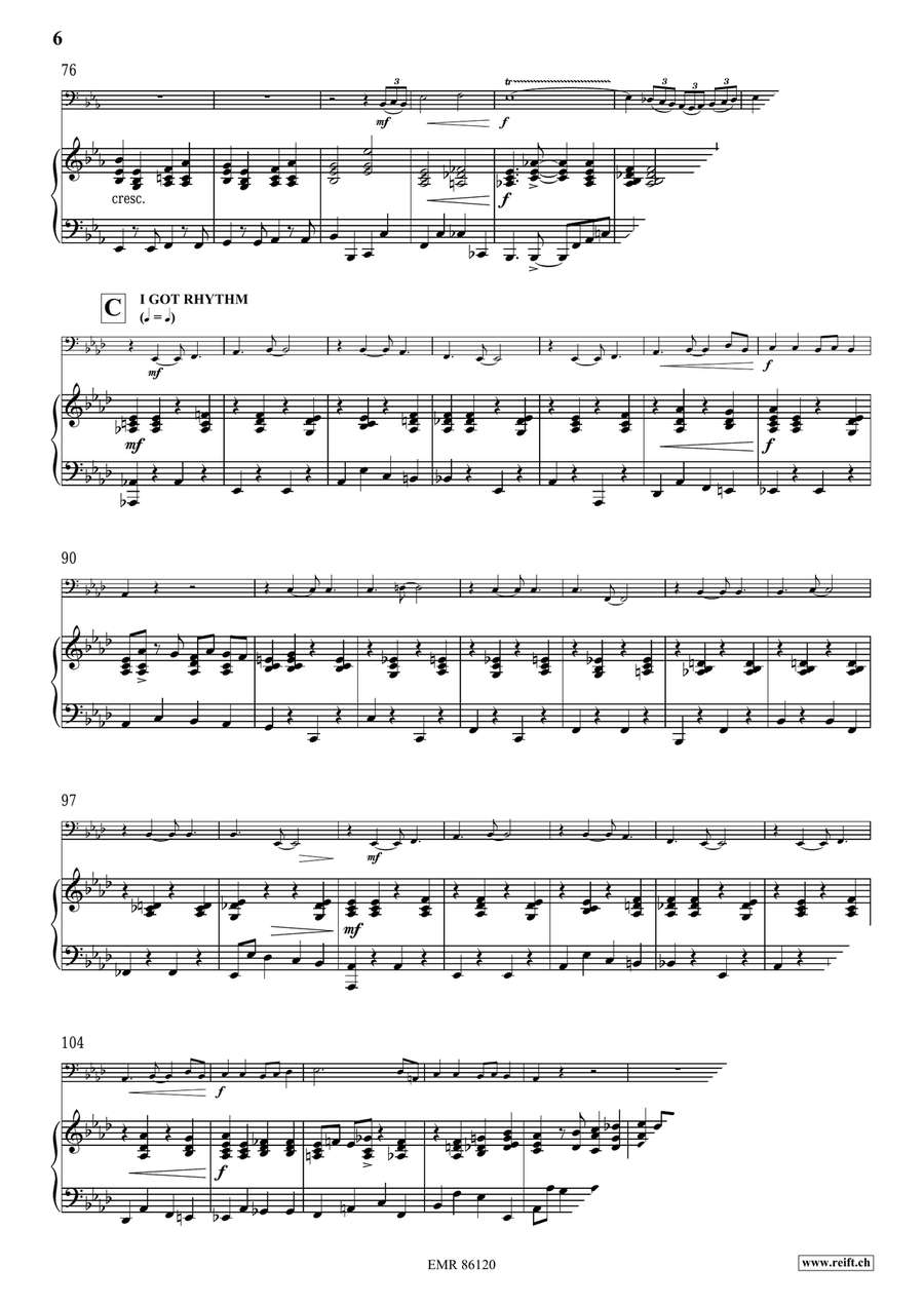 Gershwin Medley Gershwin Medley Tuba scores gallery preview page 8