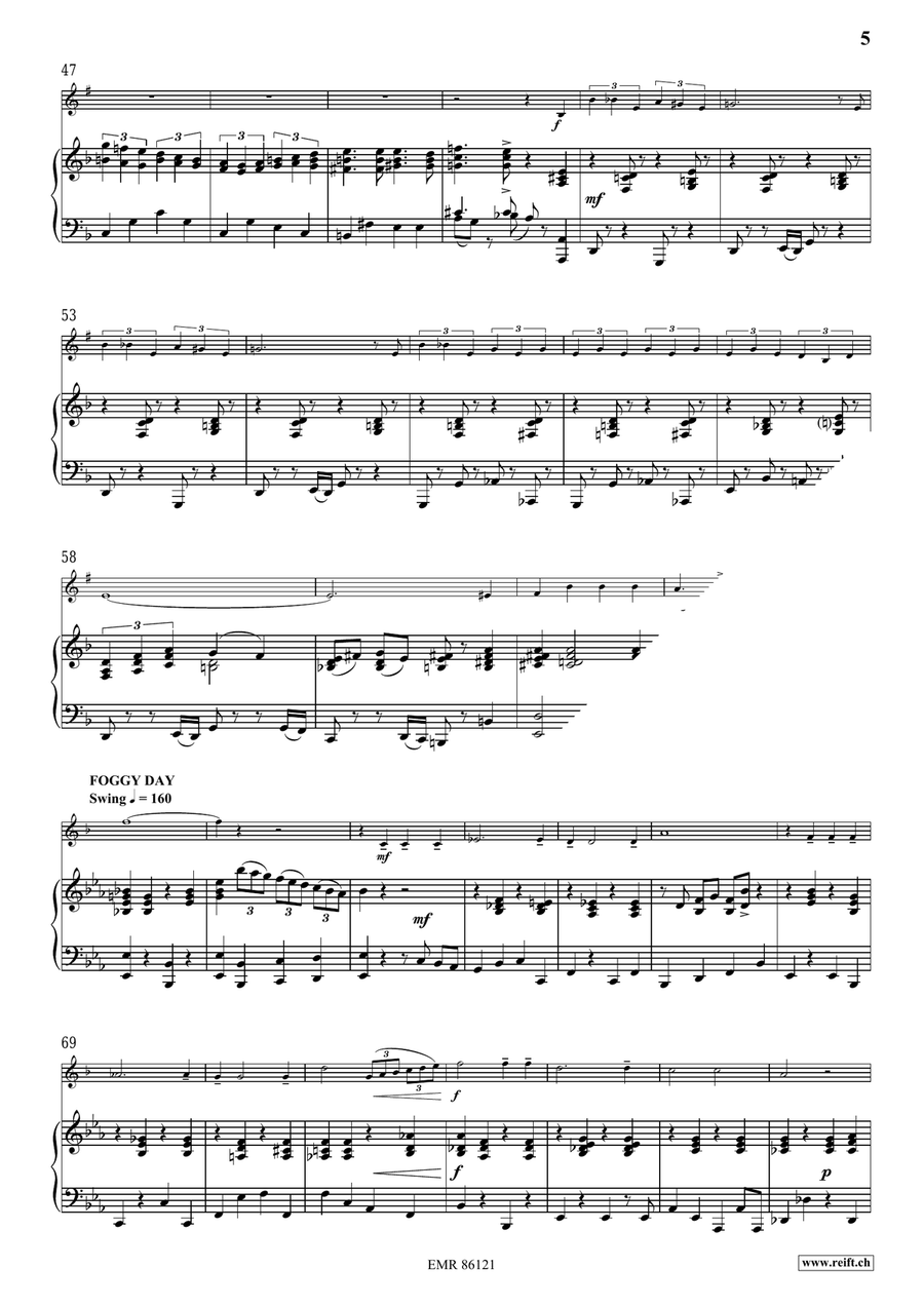 Gershwin Medley Gershwin Medley Voice Solo scores gallery preview page 7