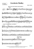 Gershwin Medley Tenor Saxophone scores gallery preview page 4