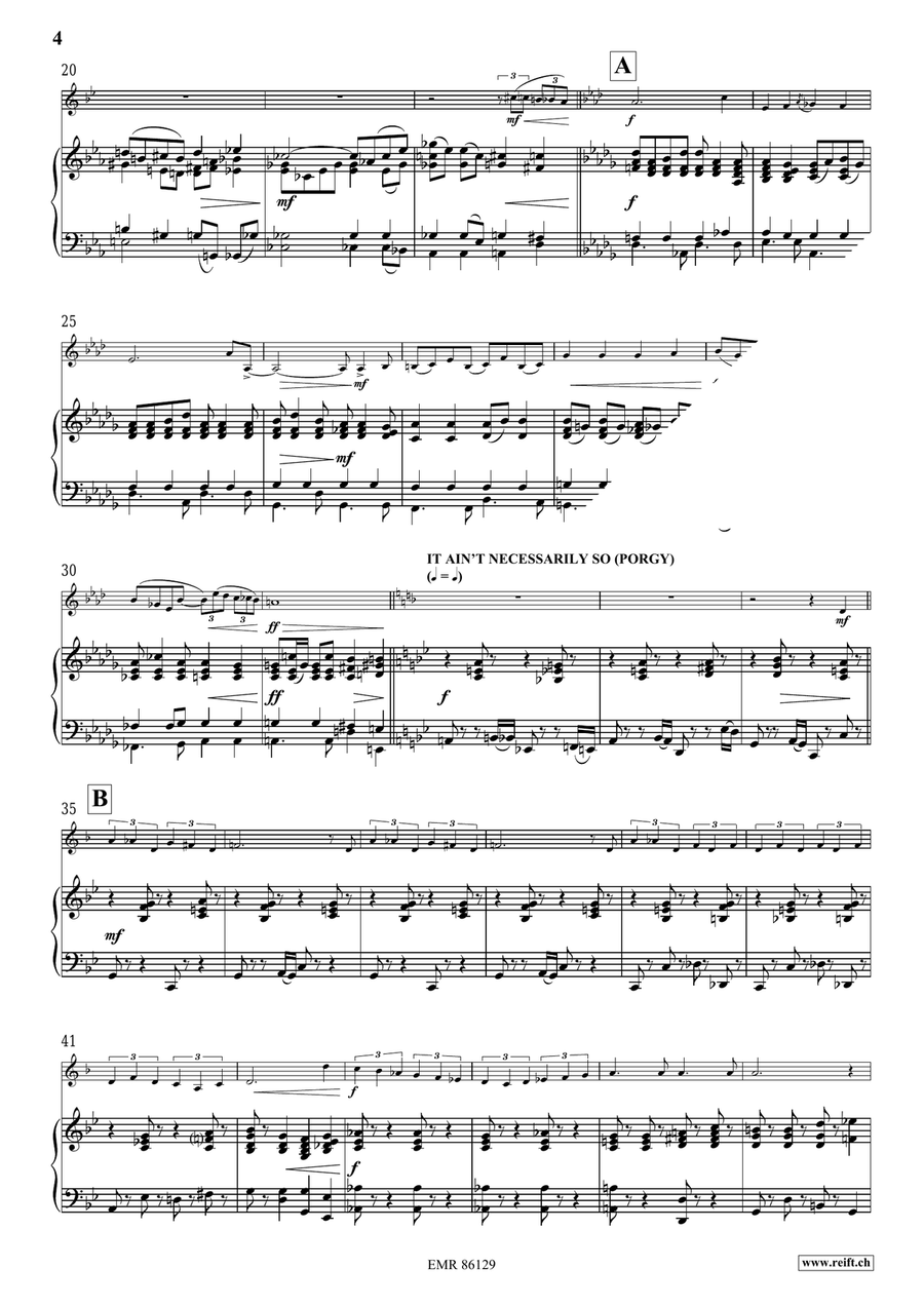 Gershwin Medley Gershwin Medley Horn scores gallery preview page 6