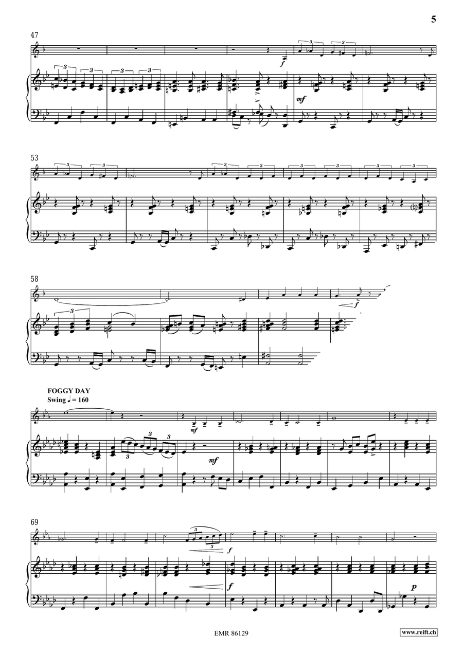 Gershwin Medley Gershwin Medley Horn scores gallery preview page 7