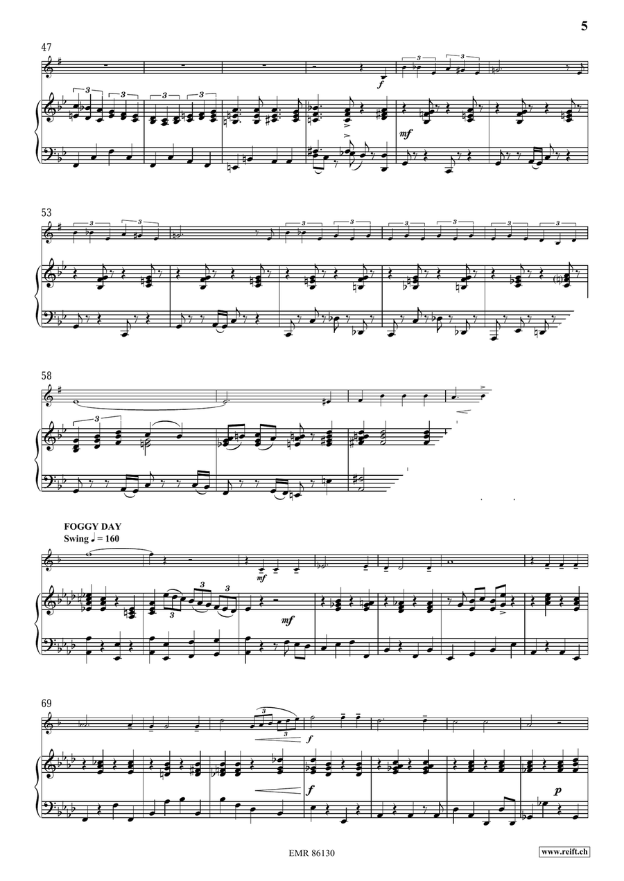 Gershwin Medley Gershwin Medley Horn scores gallery preview page 7