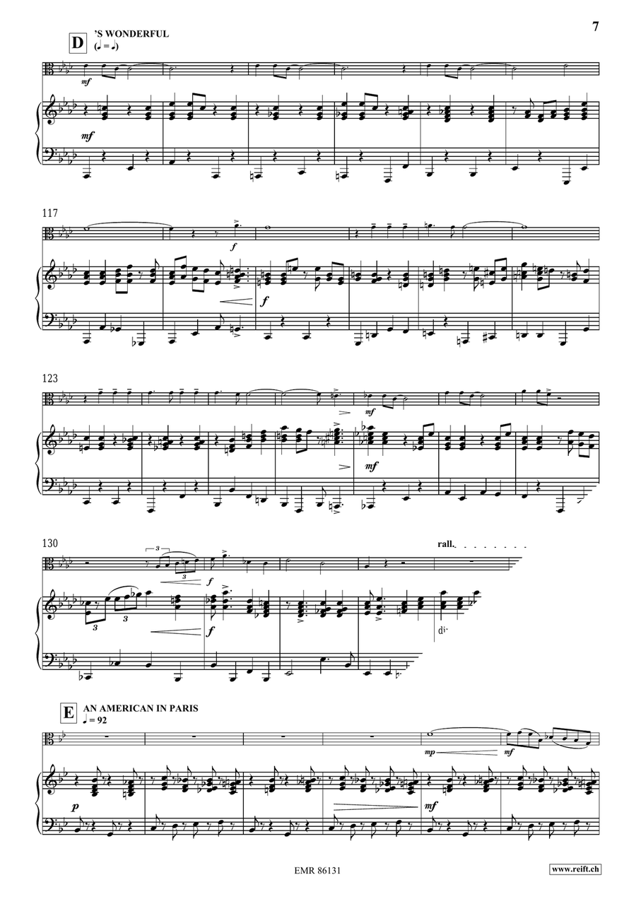 Gershwin Medley Gershwin Medley Piano Accompaniment scores gallery preview page 9