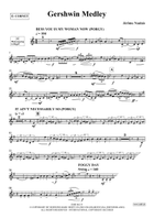 Gershwin Medley Cornet scores gallery preview page 4