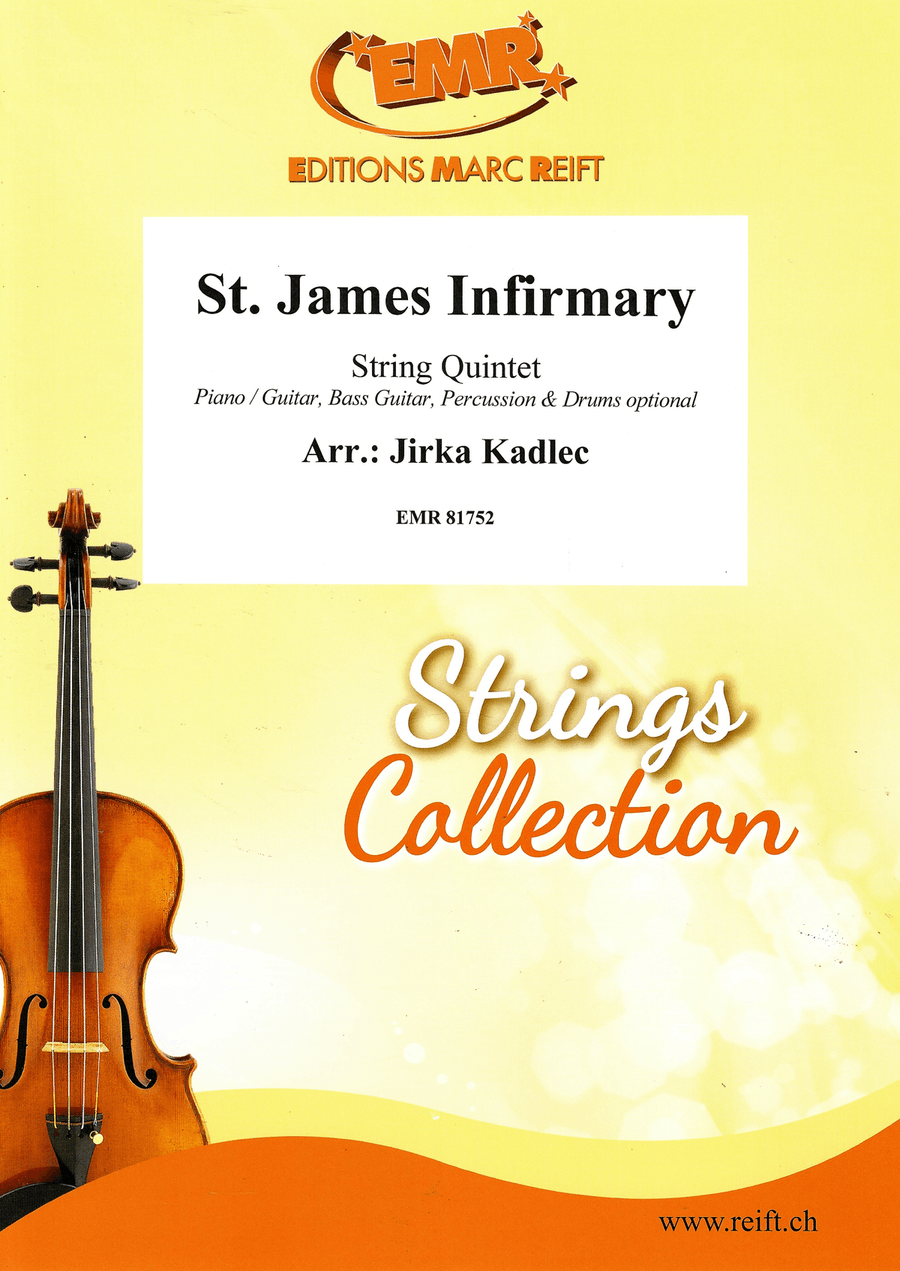 St. James Infirmary St. James Infirmary String Quintet scores gallery preview page 1