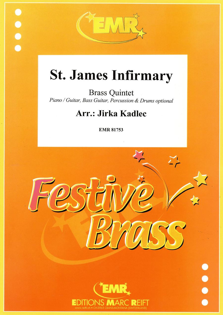 St. James Infirmary St. James Infirmary Brass Quintet scores gallery preview page 1